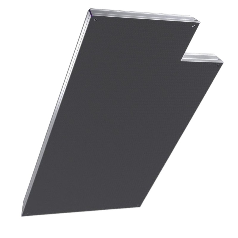 TS3 Stage Deck 2x1m  cut out right front