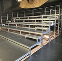 Grandstand of stage boards - TRIBUNE