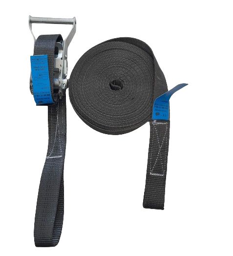 Black Ratchet Strap 2000kg / 10m