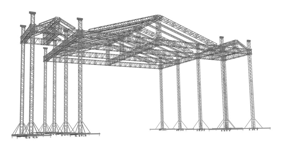 ROOF 3 až 21 × 16,5 m